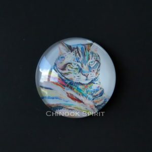 Aimant magnet chat tigre chinook spirit