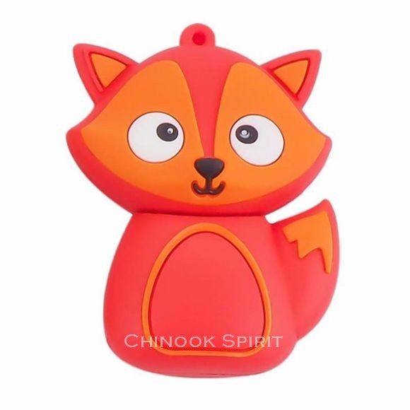 cle USB 32go fox renard orange Chinook spirit attrape reves stockage