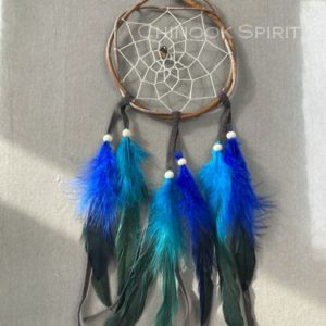 Attrape reves Natif bleu et Turquoise Lagon Chinook Spirit